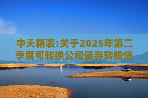 中天精装:关于2025年第二季度可转换公司债券转股情况的公告