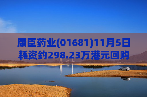 康臣药业(01681)11月5日耗资约298.23万港元回购20万股