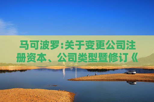 马可波罗:关于变更公司注册资本、公司类型暨修订《公司章程》并办理工商变更登记的公告  第1张