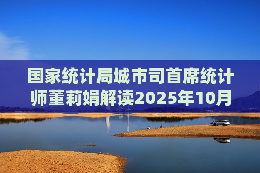 国家统计局城市司首席统计师董莉娟解读2025年10月份CPI和PPI数据