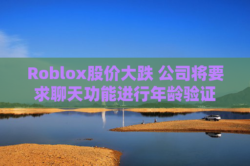 Roblox股价大跌 公司将要求聊天功能进行年龄验证