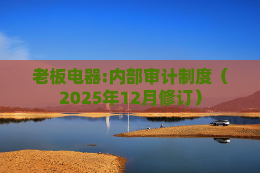 老板电器:内部审计制度（2025年12月修订）