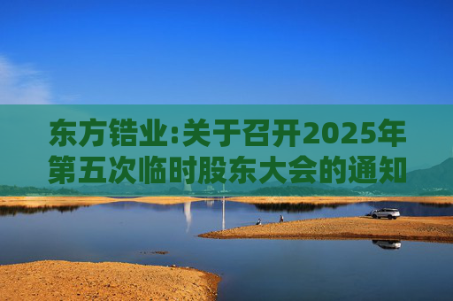 东方锆业:关于召开2025年第五次临时股东大会的通知