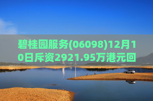 碧桂园服务(06098)12月10日斥资2921.95万港元回购468.4万股