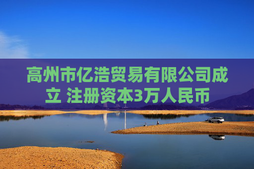 高州市亿浩贸易有限公司成立 注册资本3万人民币