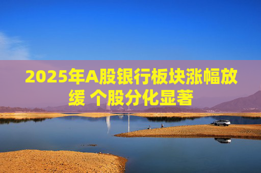 2025年A股银行板块涨幅放缓 个股分化显著