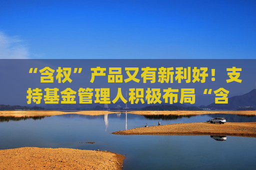 “含权”产品又有新利好！支持基金管理人积极布局“含权”产品，“含权”二级债基快速审批通道正式启动