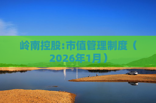 岭南控股:市值管理制度（2026年1月）