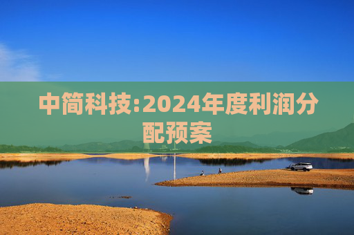 中简科技:2024年度利润分配预案