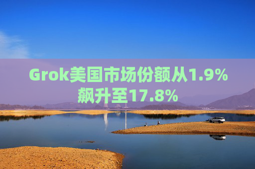 Grok美国市场份额从1.9%飙升至17.8%