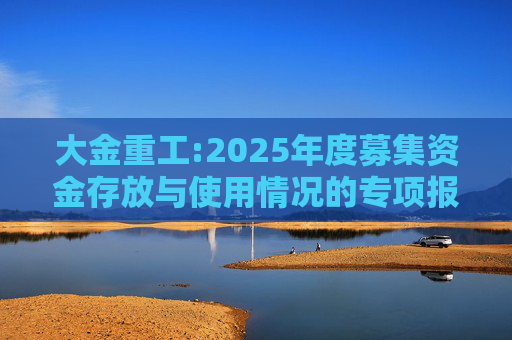 大金重工:2025年度募集资金存放与使用情况的专项报告