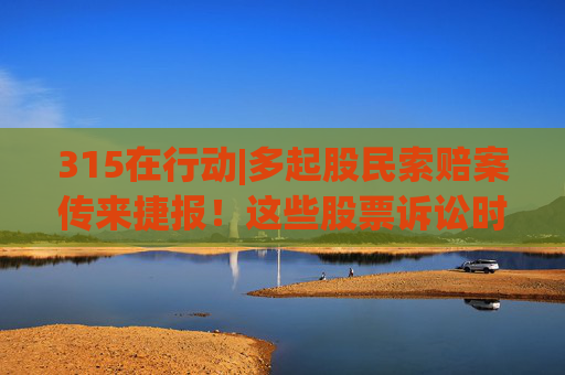 315在行动|多起股民索赔案传来捷报！这些股票诉讼时效将至 一文速览  第1张