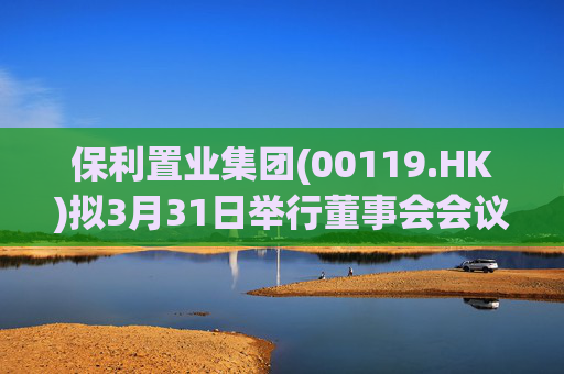 保利置业集团(00119.HK)拟3月31日举行董事会会议审批年度业绩  第1张