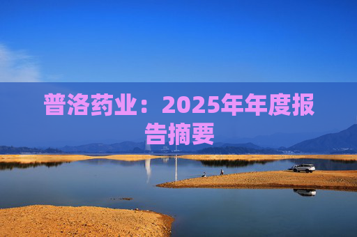 普洛药业：2025年年度报告摘要