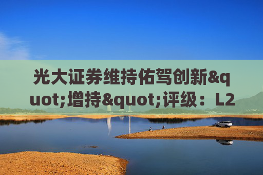光大证券维持佑驾创新"增持"评级：L2+与L4双线发力，业绩稳健高增