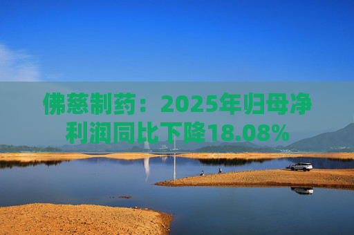 佛慈制药：2025年归母净利润同比下降18.08%