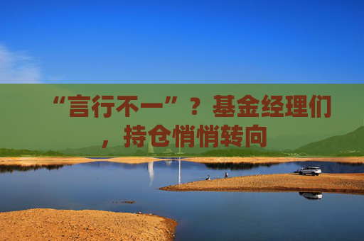 “言行不一”?基金经理们,持仓悄悄转向 第1张 “言行不一”?基金经理们,持仓悄悄转向 第1张