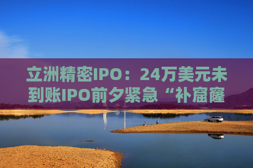 立洲精密IPO：24万美元未到账IPO前夕紧急“补窟窿”，分红7700万“填坑”关联方占款，毛利率飙升13个百分点