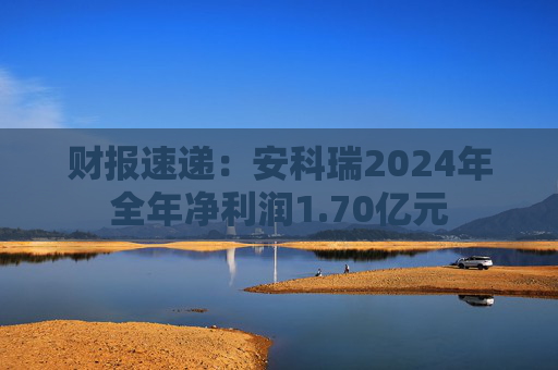 财报速递：安科瑞2024年全年净利润1.70亿元