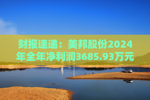 财报速递：美邦股份2024年全年净利润3685.93万元