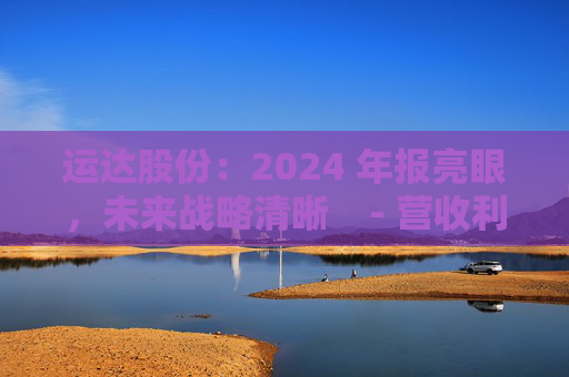 运达股份：2024 年报亮眼，未来战略清晰    - 营收利润双增，业务多点开花    - 运达股份 2024 年报 未来战略