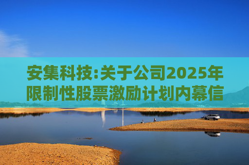 安集科技:关于公司2025年限制性股票激励计划内幕信息知情人买卖公司股票情况的自查报告