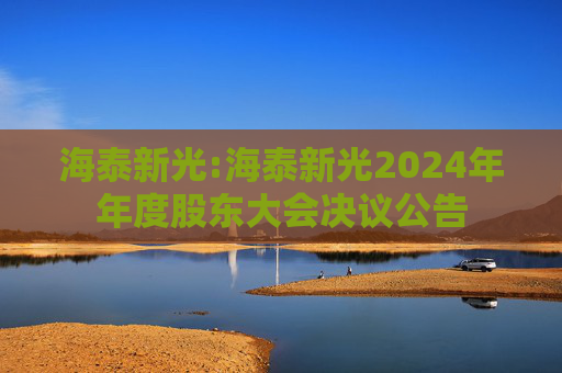 海泰新光:海泰新光2024年年度股东大会决议公告