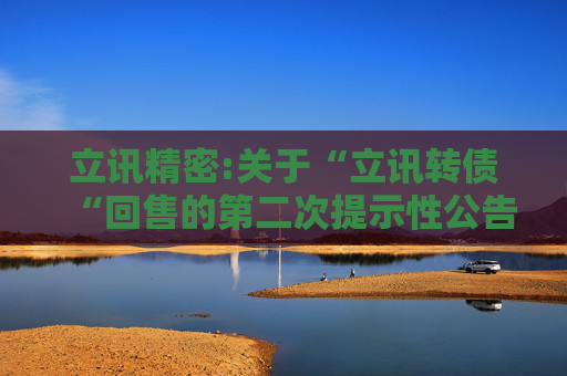 立讯精密:关于“立讯转债“回售的第二次提示性公告