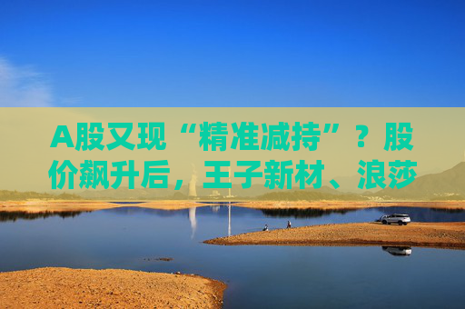 A股又现“精准减持”?股价飙升后,王子新材、浪莎股份股东忙“出逃”