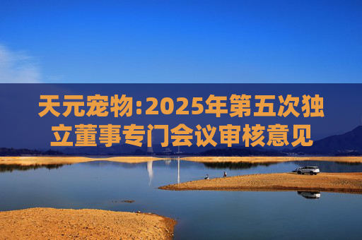天元宠物:2025年第五次独立董事专门会议审核意见