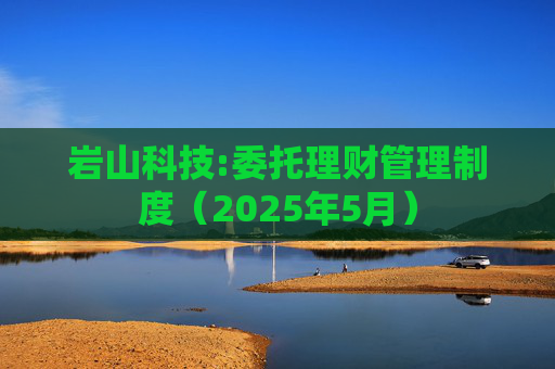 岩山科技:委托理财管理制度（2025年5月）