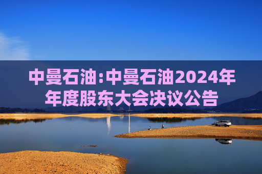 中曼石油:中曼石油2024年年度股东大会决议公告