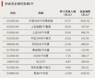 “抄底”资金，加仓这个方向