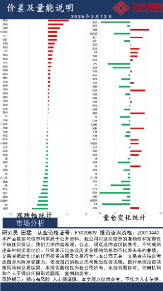 中天策略:3月13日市场分析