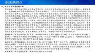 原油周报：地缘风波再起，油价宽幅震荡