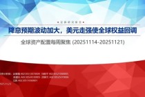 申万宏源策略：降息预期波动加大，美元走强使全球权益回调