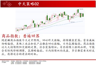 中天期货:商品指数普遍回落 原油震荡走弱