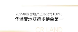 两大知名机构权威榜单发布，华润置地荣登多个榜首