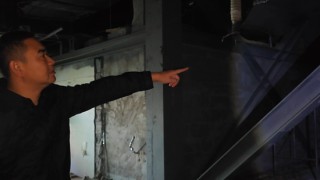 江苏一跳水馆里5层“楼中楼”是怎样建成的？男子称投入3000万开酒吧，鉴定为危房试营业即停摆 多部门无备案