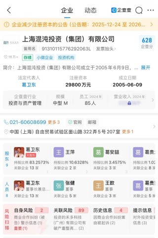 “葛卫东”出手，大举加仓！