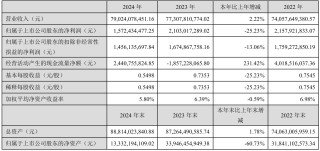 上市公司动态 | 保利发展24年净利降58.6%，迈瑞医疗一季度利润降16.81%，紫光股份、三只松鼠、晶澳科技拟“A+H”