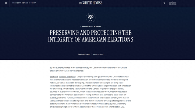 联邦选举大改革?特朗普:若不遵守新规,各州资金恐被叫停!  第1张 联邦选举大改革?特朗普:若不遵守新规,各州资金恐被叫停!  第1张