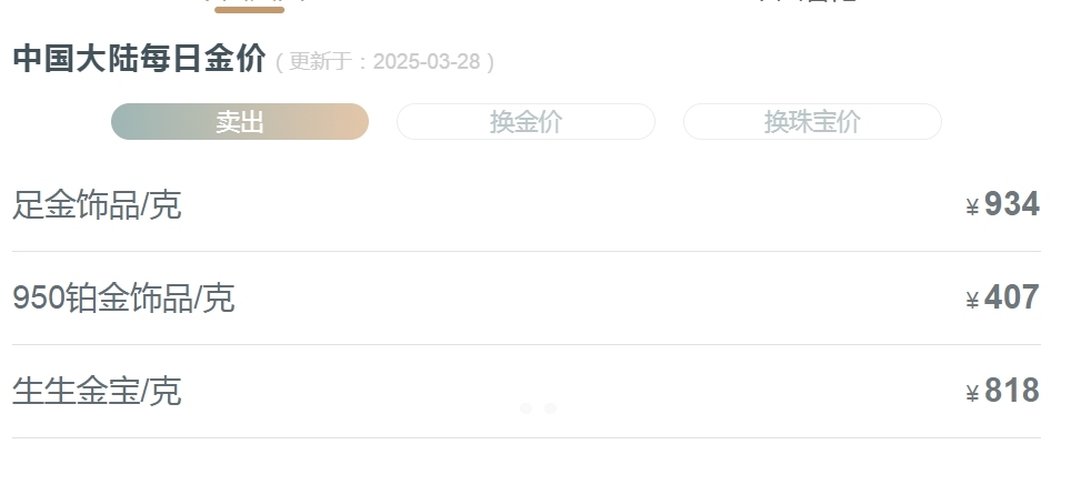 再创新高！国际金价升破3070美元，金饰价格涨至每克934元  第2张