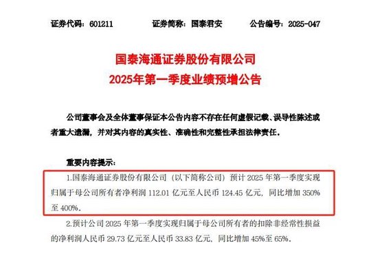 券商一季度业绩预喜，霸气“护盘”有何深意？  第1张