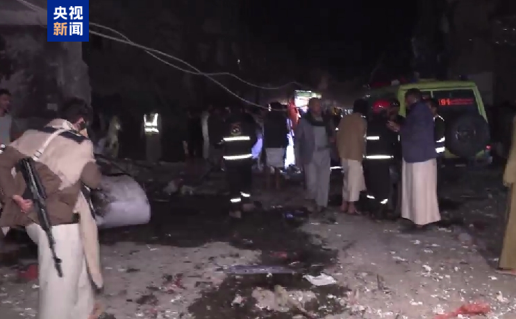 胡塞武装称美军袭击也门首都萨那已致12人死亡  第1张