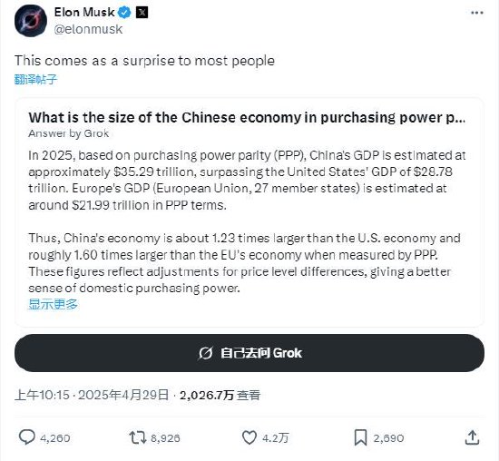 马斯克与达利欧激辩：中国和美国，哪个才是最大的制成品消费国？  第1张