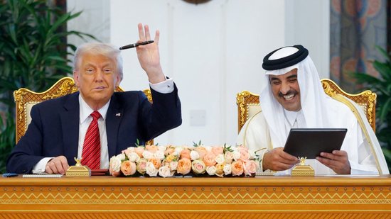 卡塔尔首相否认向特朗普赠送大型客机是贿赂行为  第1张 卡塔尔首相否认向特朗普赠送大型客机是贿赂行为  第1张