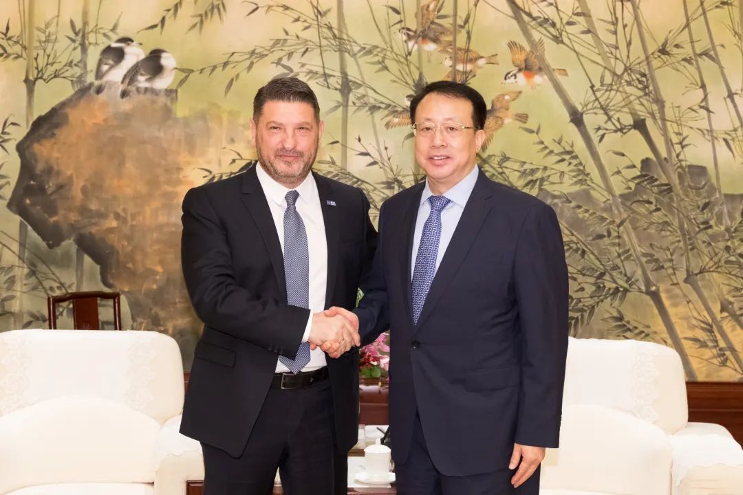 上海市市长龚正会见希腊阿提卡省省长尼科斯·哈尔扎利亚斯  第1张 上海市市长龚正会见希腊阿提卡省省长尼科斯·哈尔扎利亚斯  第1张