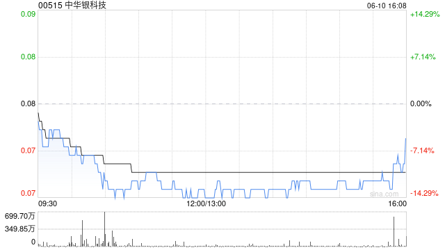 中华银科技因可换股债券获转换发行1.34亿股  第1张