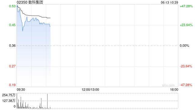 数科集团复牌一度飙升41% 获要约人每股0.256港元提全购要约  第1张